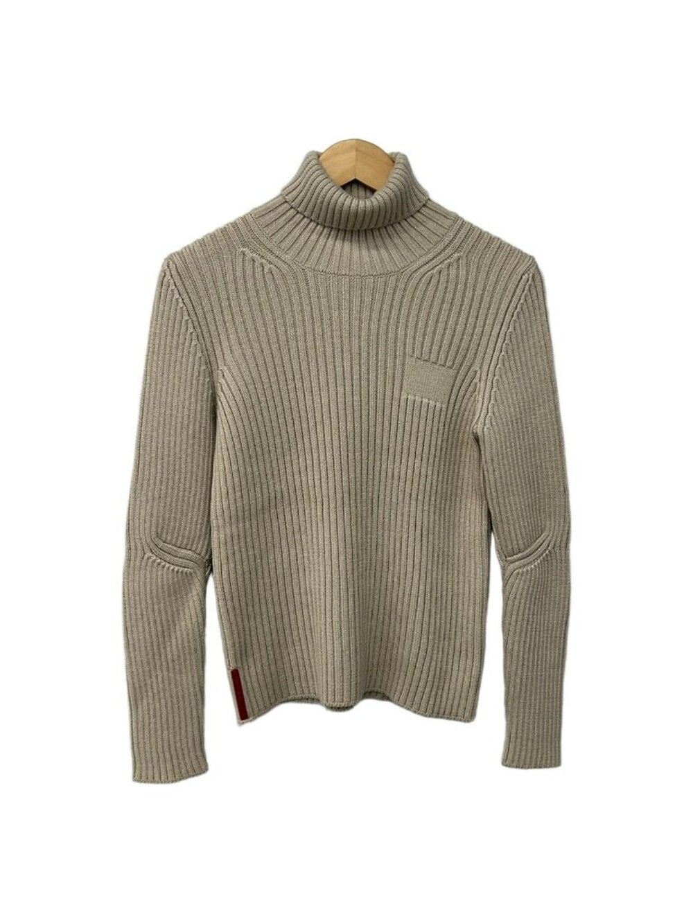 Prada Sport Long Sleeve Sweater Beige 48